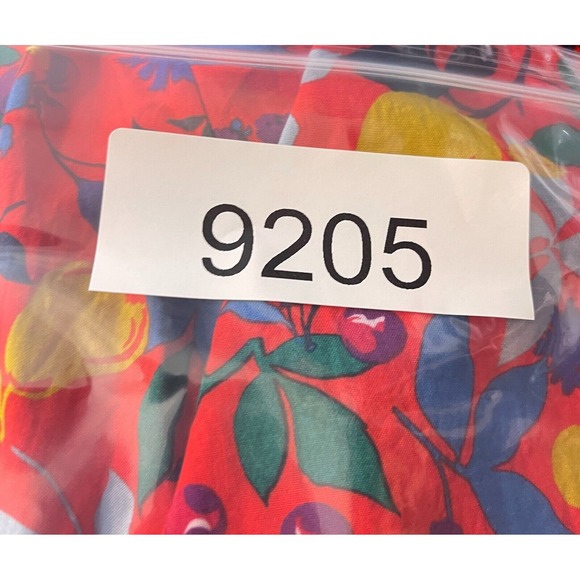 Maeve Blithe Button-Up Fruit Novelty Shirt Womens Size 4 Red Long Sleeve - Picture 16 of 16